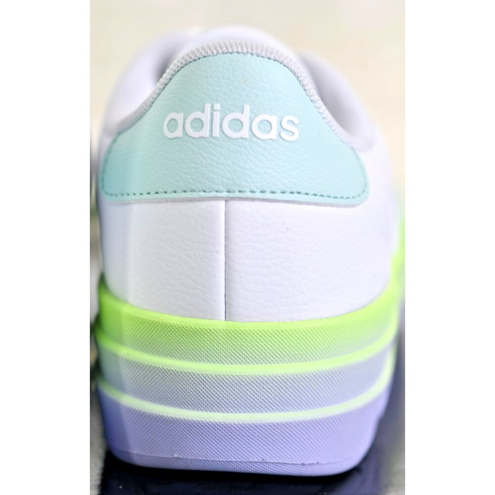 New! Size: 6.5 Women | Adidas VL Court Bold Junior | JS0873 - Picture 11 of 12